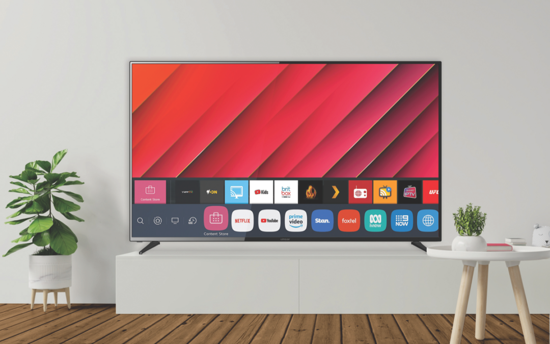 You can get a great picture from farther away with this Linsar TV’s 70-inch screen